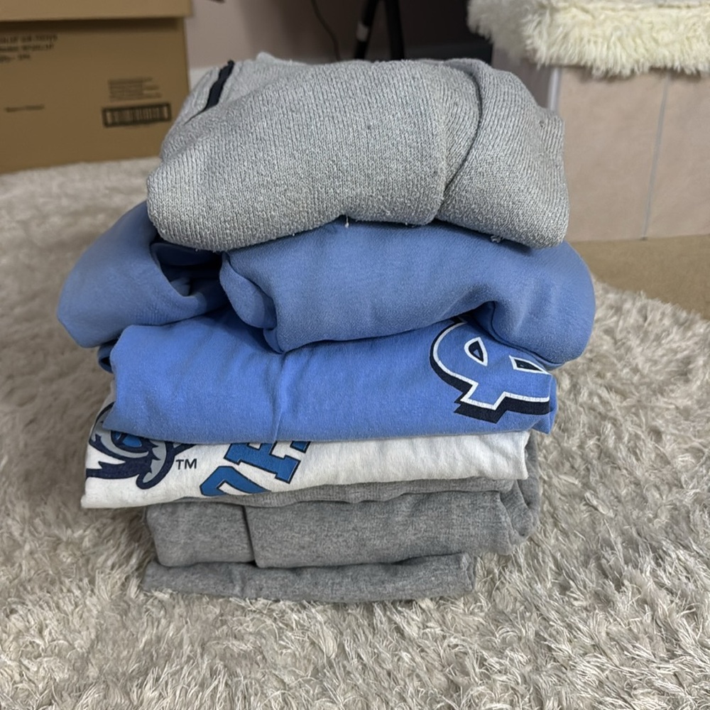 unc chapel hill tarheel merch bundle